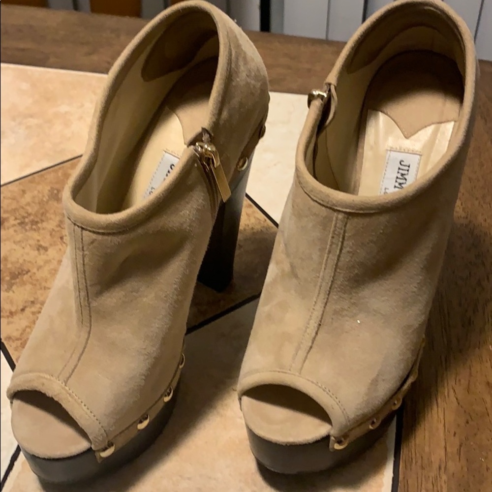 Jimmy Choo booties platform size 38
